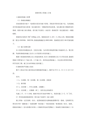 基础结构工程施工方案.docx