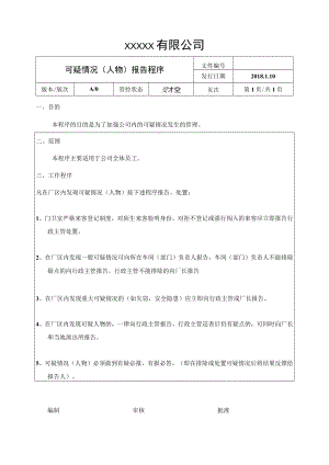 可疑情况（人物）报告程序.docx