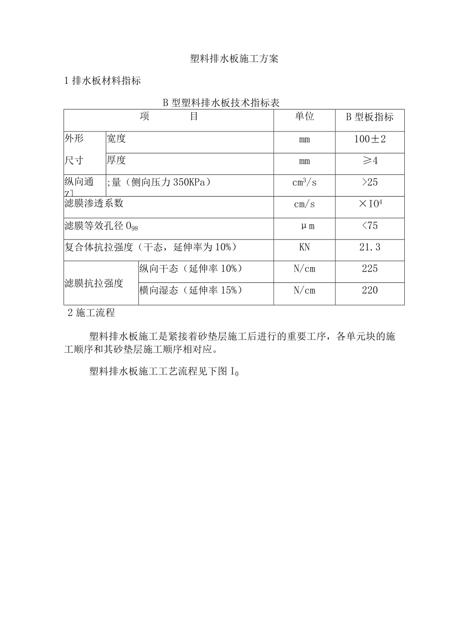 塑料排水板施工方案.docx_第1页