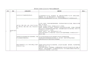 副经理 (分管生产)安全生产职责及履职清单.docx