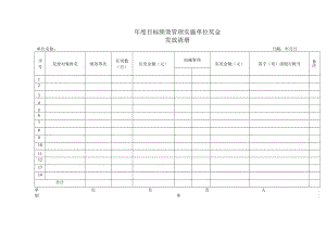 年度目标绩效管理实施单位奖金发放清册.docx