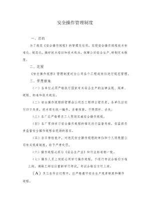安全操作管理制度.docx