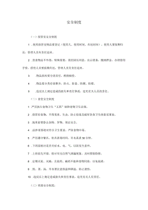 安全制度模板.docx