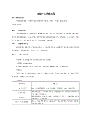 抽提岗位操作规程.docx