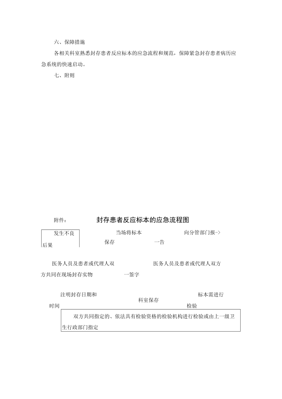 封存患者反应标本的应急预案.docx_第2页