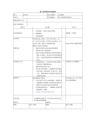 客人受伤事件的处理程序.docx