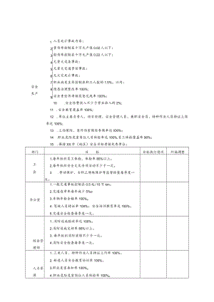 安全生产目标与责任制监督检查记录表模板.docx