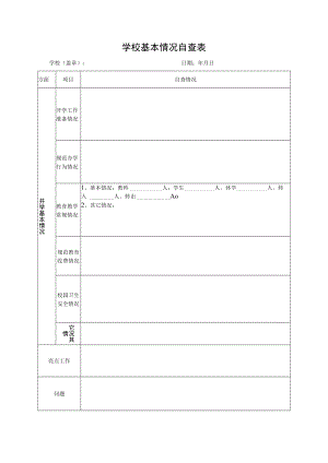 学校基本情况自查表.docx