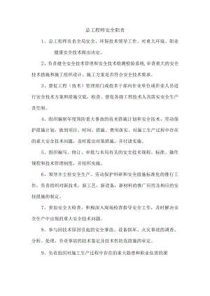 总工程师安全职责.docx