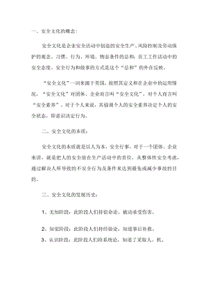 安全文化培训情况总结.docx