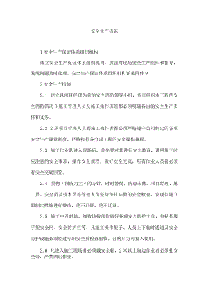 安全生产措施.docx