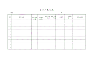 安全生产费用台账.docx