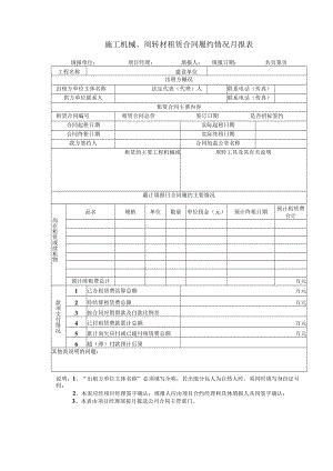 施工机械、周转材租赁合同履约情况月报表.docx