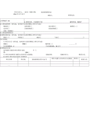 危险废物特性表.docx