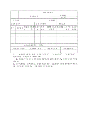 物资领料单.docx