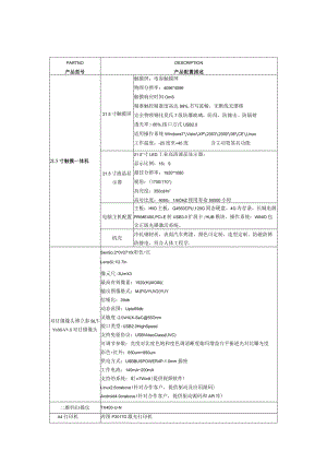 公共法律服务机器人柜式机配置表.docx
