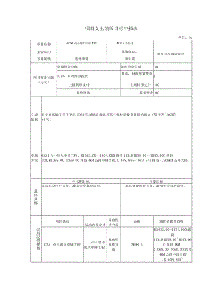 项目支出绩效目标申报表.docx