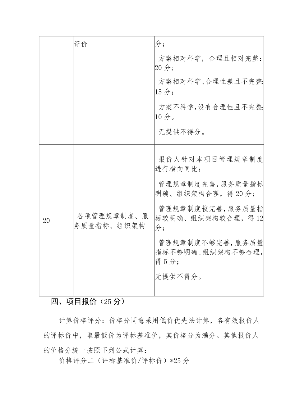 遴选评分标准本项目由企业资质、服务经验、技术评分、项目报价四部分构成评分比重构成如下.docx_第2页