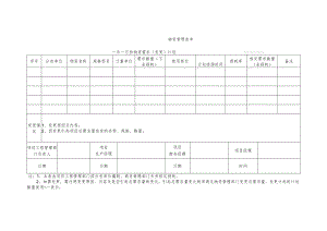 物资需求（变更）计划.docx