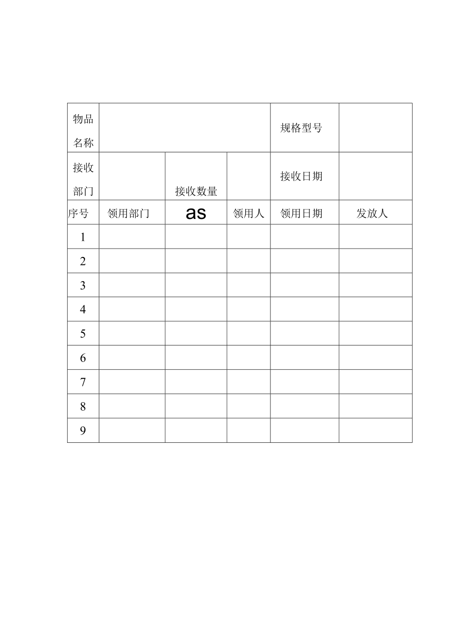 水电站工程监理部生产办公耗材及劳保用品领用规定.docx_第3页
