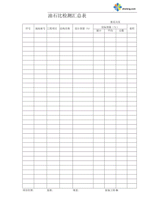油石比检测汇总表.docx