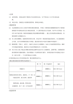 集资款管理规定.docx