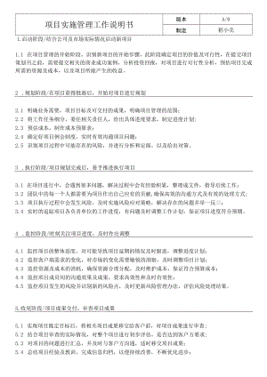 项目实施管理流程.docx