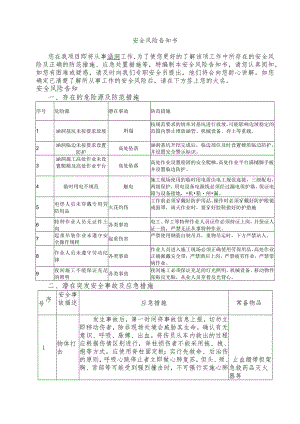 涵洞施工施工风险告知书.docx