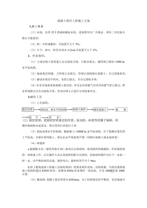 混凝土垫层工程施工方案.docx