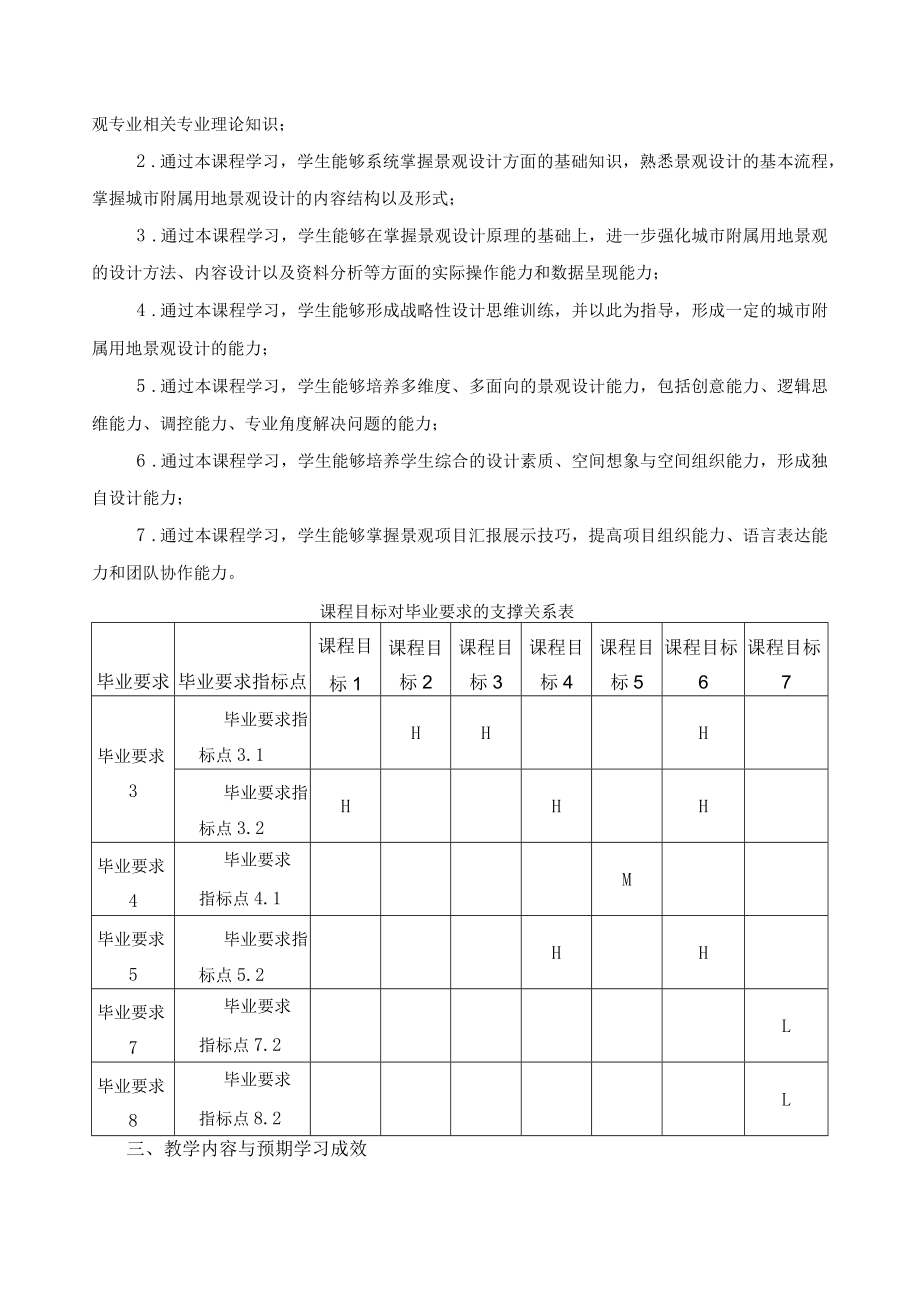 《景观设计(2)》课程教学大纲.docx_第2页