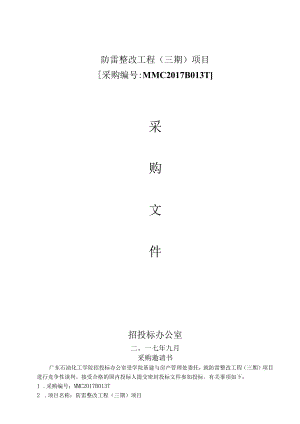 防雷整改工程三期项目.docx