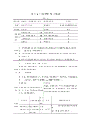 项目支出绩效目标申报表.docx