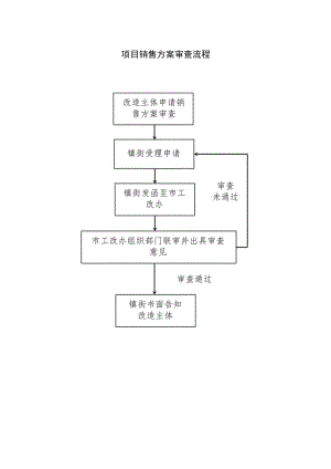 项目销售方案审查流程.docx