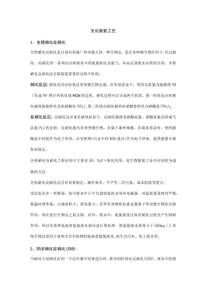 生化脱氮工艺.docx