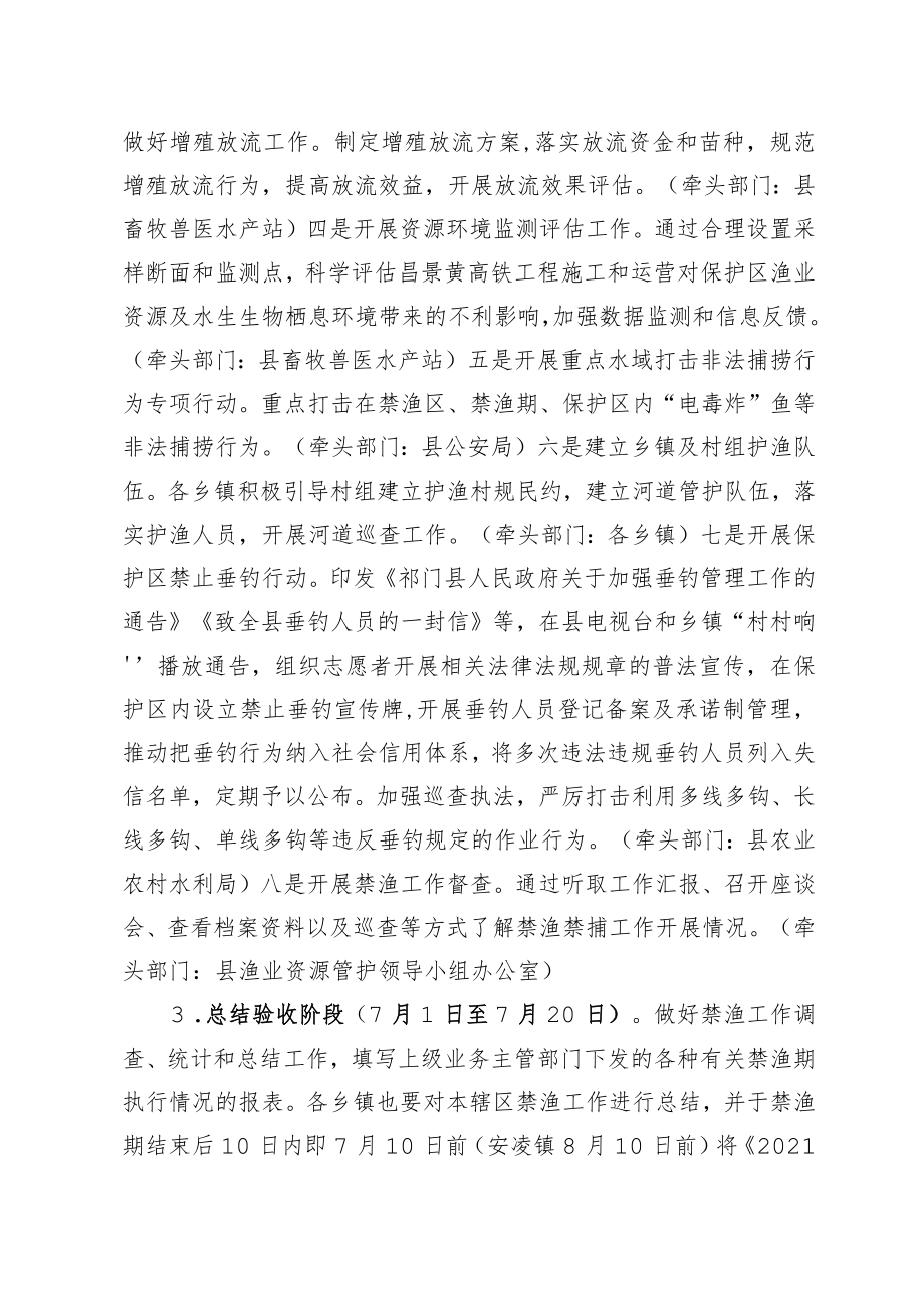 祁门县2021年禁渔禁捕工作实施方案.docx_第3页