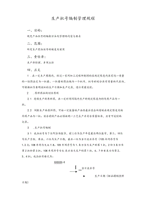 生产批号编制管理规程.docx