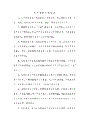 生产中的环保管理.docx