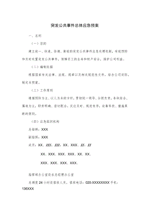 突发公共事件总体应急预案.docx
