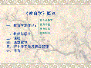 【教师招聘、选调考试复习资料必备】教师招聘考试教育学辅导.pptx