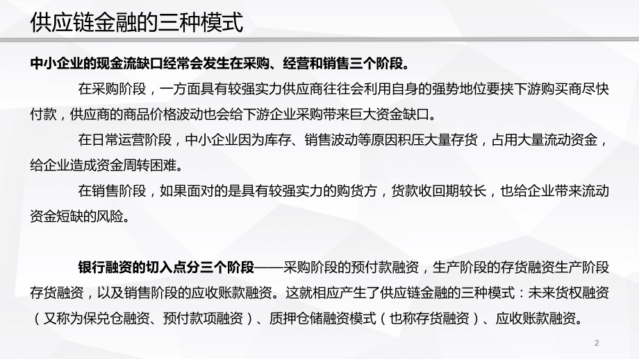 供应链金融的三种模式.pptx_第2页