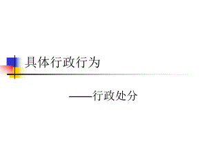 具体行政行为行政处罚概述.pptx