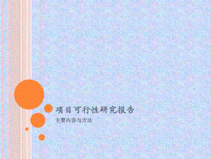 可行性研究报告主要内容与方法.pptx