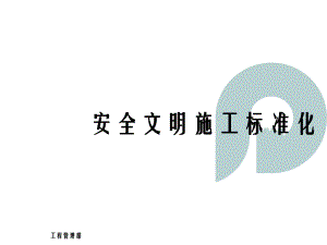 建筑施工企业项目安全文明施工标准化.pptx