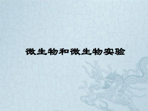 微生物和微生物实验.pptx