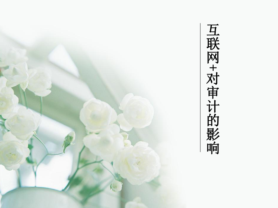 互联网+对审计影响.pptx_第1页