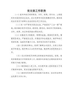 党支部工作职责.docx
