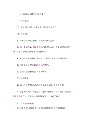 小班亲子游活动方案.docx