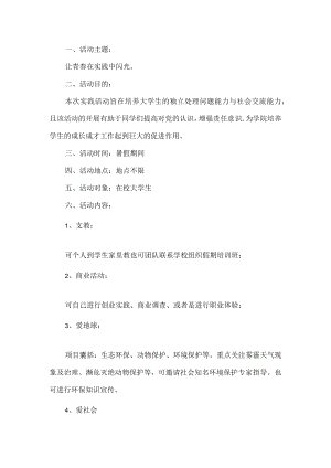 大学生社会实践活动方案.docx