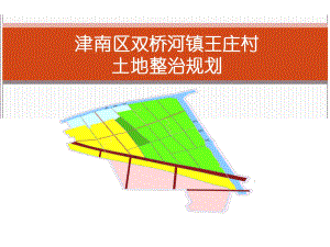 天津市津南区双桥河镇王庄村土地整治规划.pptx