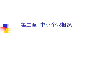 中小企业的特点与发展趋势.pptx